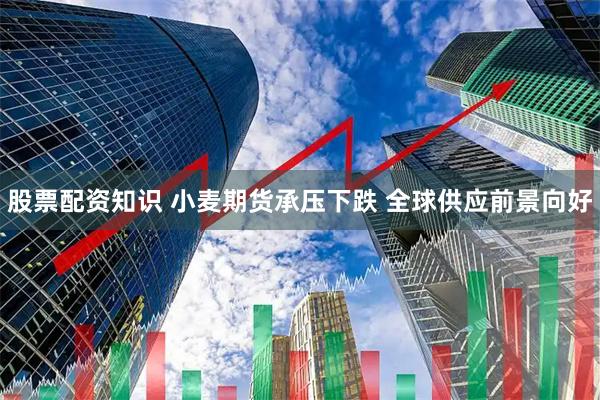 股票配资知识 小麦期货承压下跌 全球供应前景向好